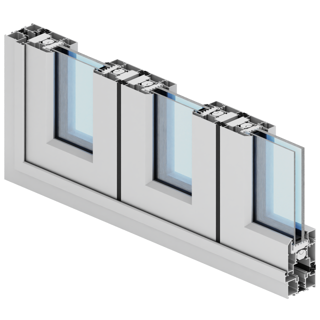 system harmonijkowy aliplast